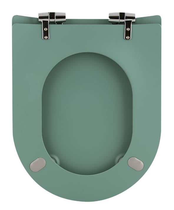 Abattant WC WOOD SLIM Vert Alpin Mat - Olfa - Olfa, expert en