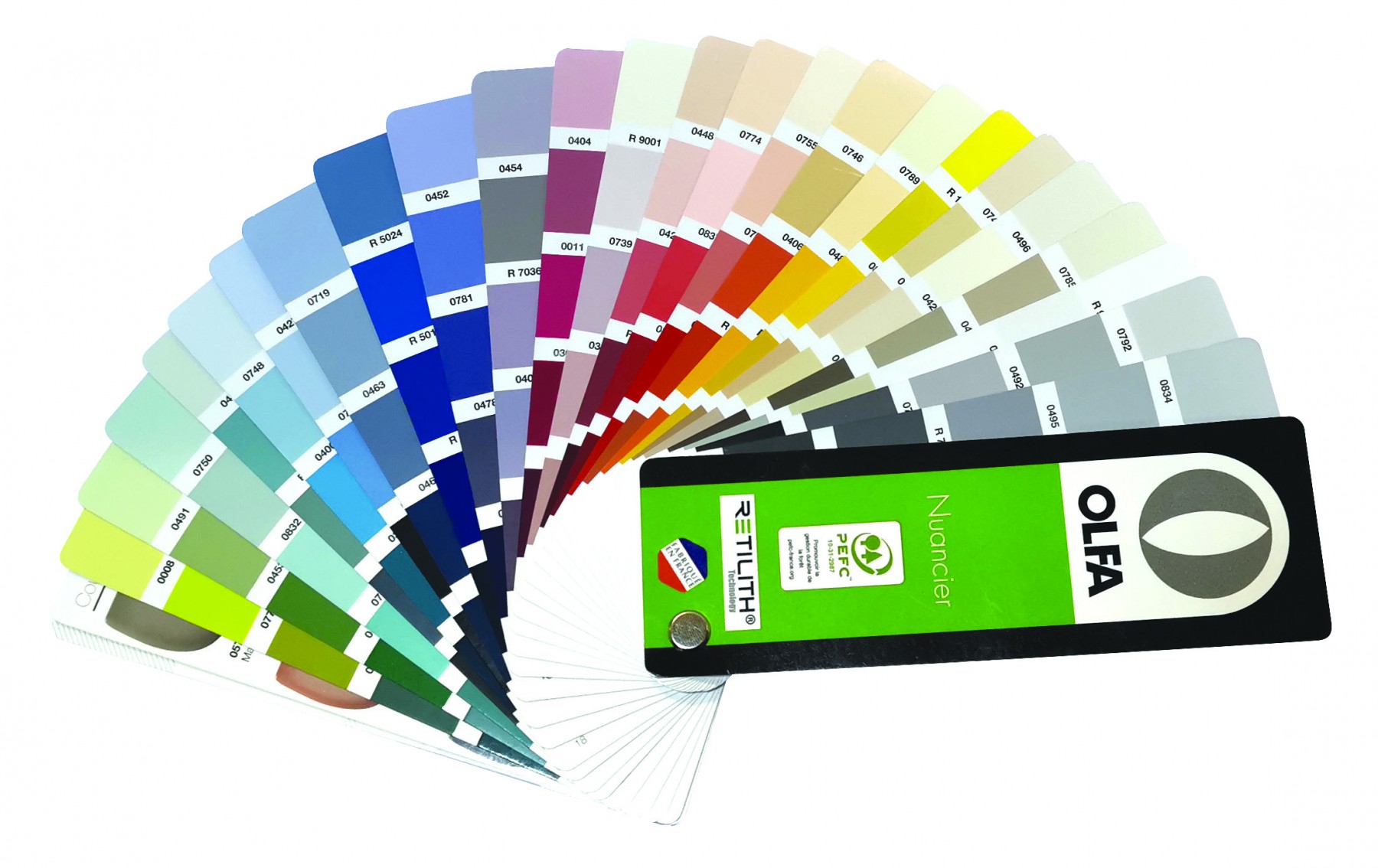 Nuancier 120 couleurs