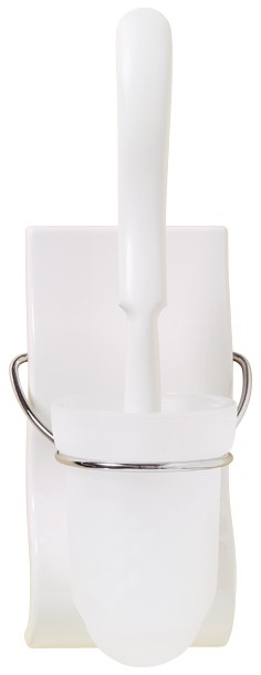 Porte-balai blanc