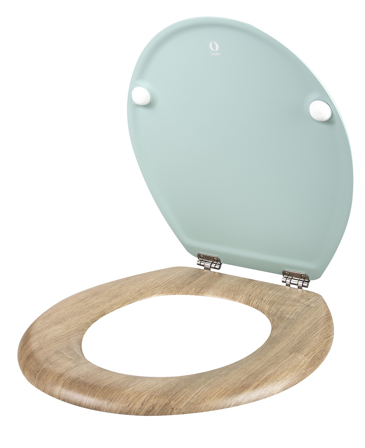 Abattant WC OLFA tradition double blanc luxe - Allia