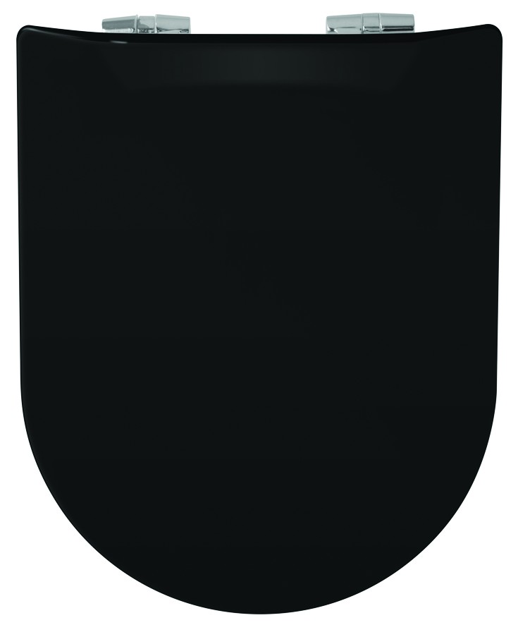 Abattant WC WOOD SLIM Noir Mat Olfa Olfa expert en toilettes